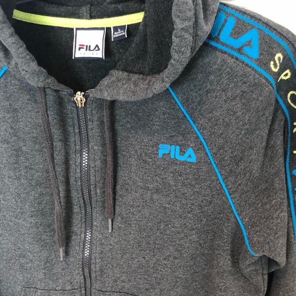 Fila Zip Up Hoodie - Picture 2 of 8